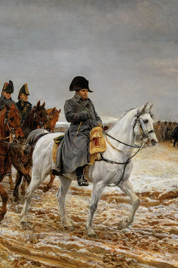 Napoleon The French Campaign 1814 Meissonier Photograph by Weston Westmoreland