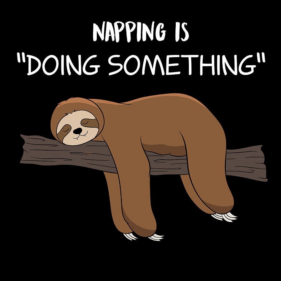 Napping Is Doing Something For Animal Lovers Cute Sloth Shirt For ...