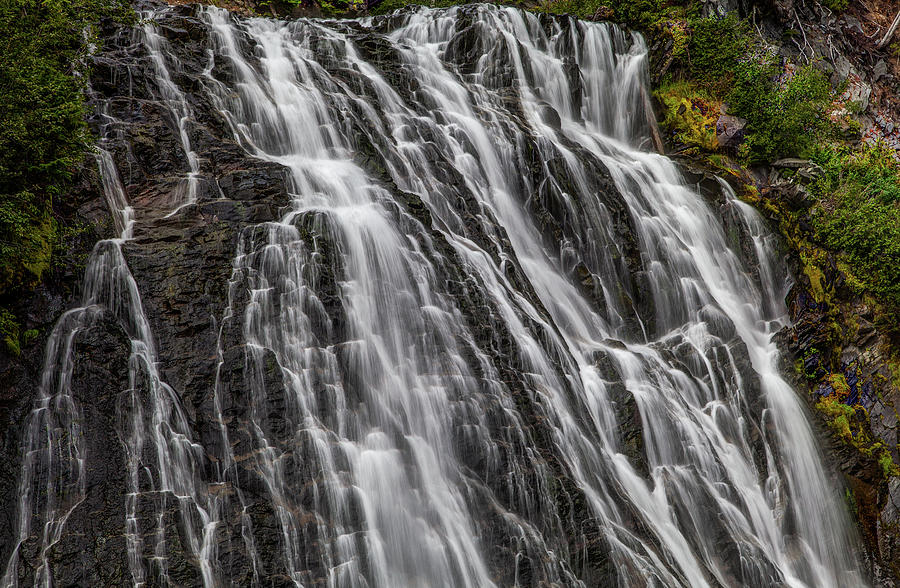 Narada Falls, Mt Rainier National Park. Photograph by Tommy Farnsworth