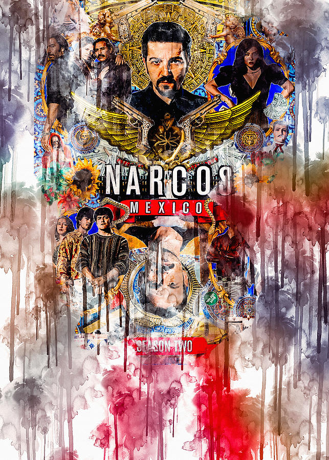 Narcos Mexico 5 Digital Art by Kacy Fulton