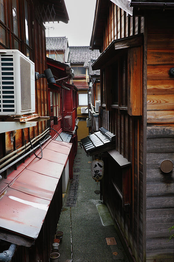 Narrow Alley in Kanazawa Japan Photograph by Matthias Hauser Narrow Alley in Kanazawa Japan Photograph by Matthias Hauser