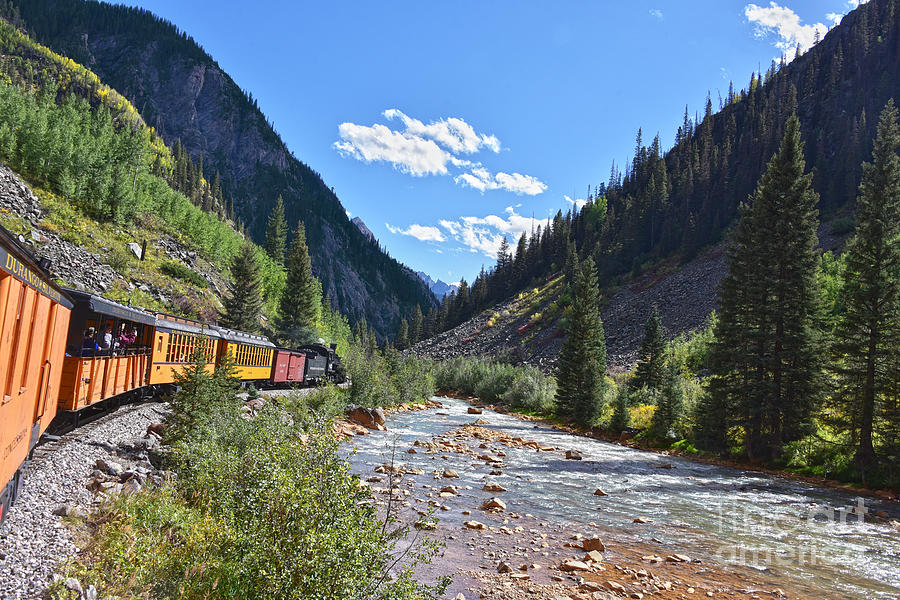 Narrow Gauge Train Returning To Durango Photograph