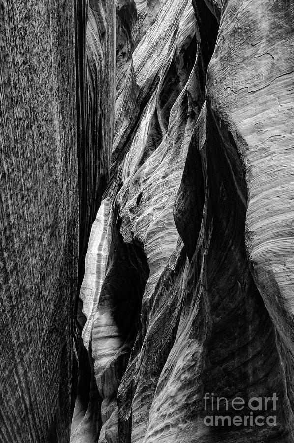 Narrow Wire Pass Slot Canyon 2 Photograph by Bob Phillips