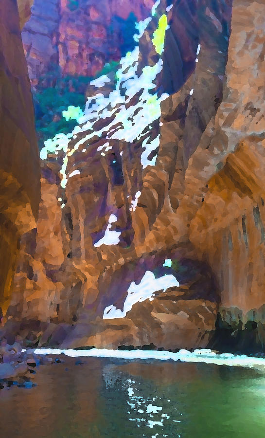 Narrows in Zion Photograph by Kate McTavish