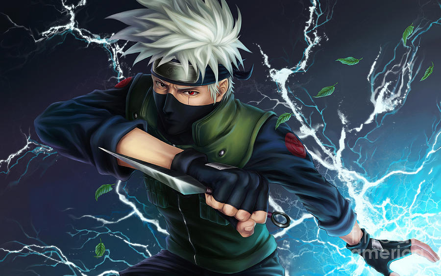 Naruto digital art Digital Art by Thomas Jones | Pixels