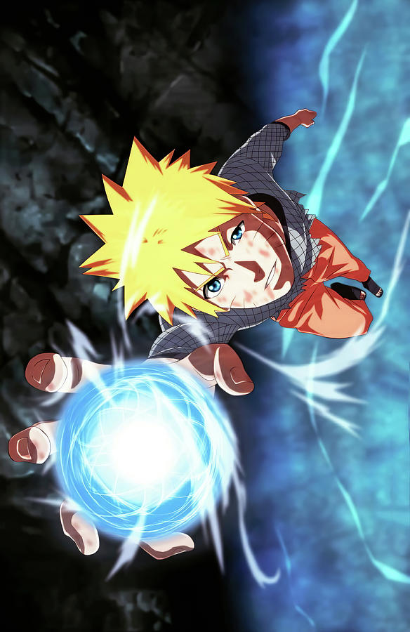 Naruto Hokage Rasengan Digital Art by Nguyen Hai - Pixels