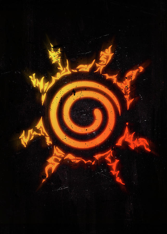 Naruto Seal Mark Digital Art by Uber Colektiv