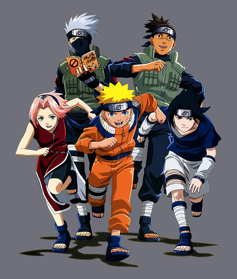 Naruto Uzumaki Team 7 Jigsaw Puzzle by Victoria Carroll - Pixels