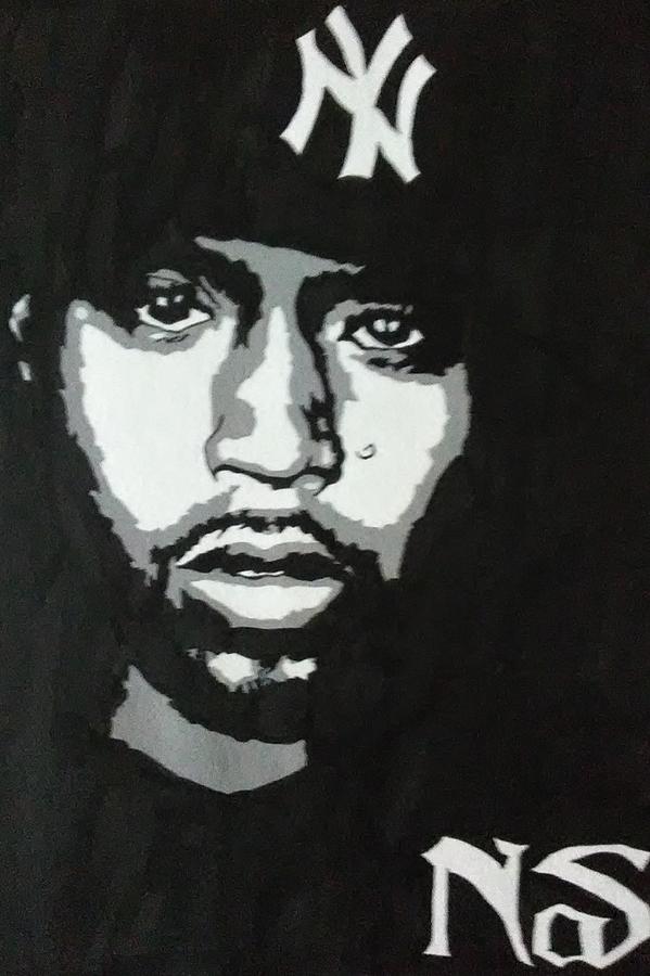 Nas Painting by David Stephenson - Fine Art America