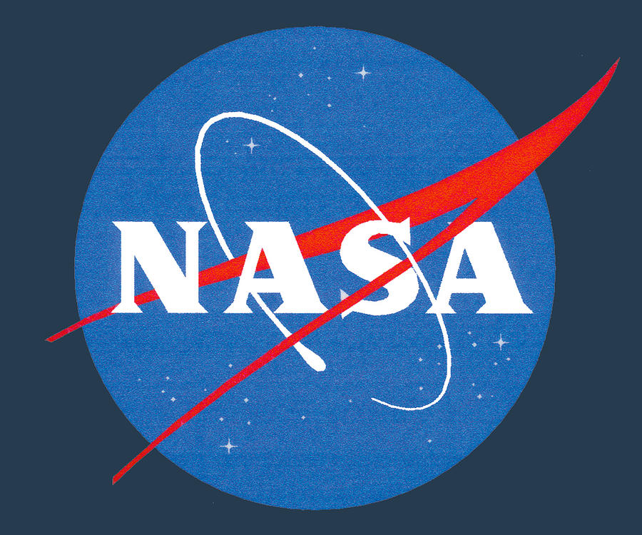 NASA Classic Vintage Retro Space Logo Painting by Tony Rubino