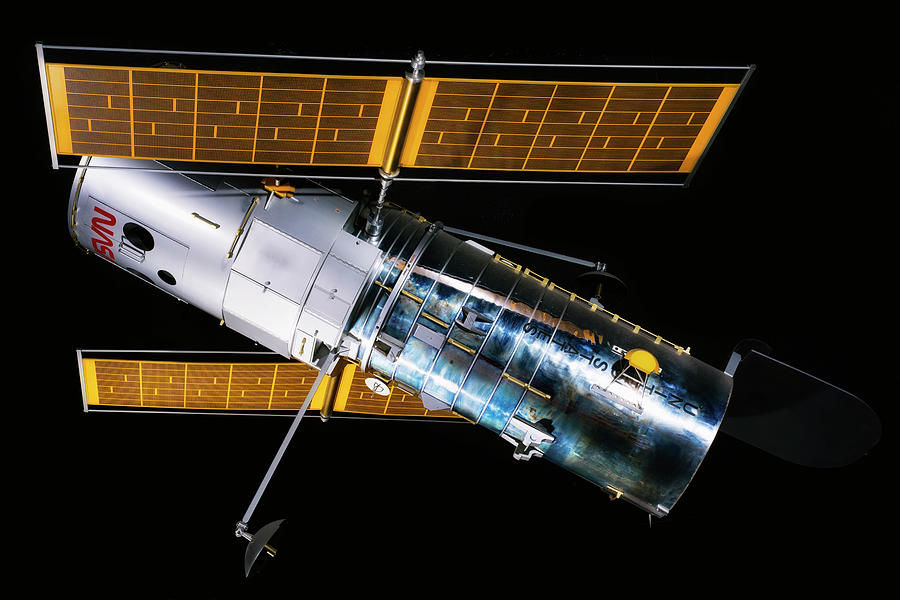 NASA Hubble Space Telescope Side - Outer Space Image Photograph by Bill Swartwout