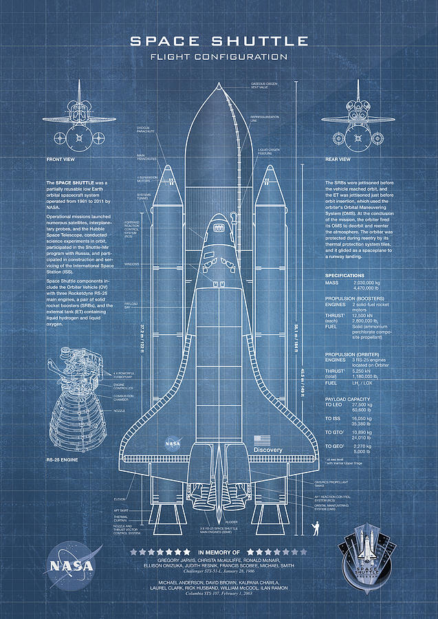 space probe blueprints