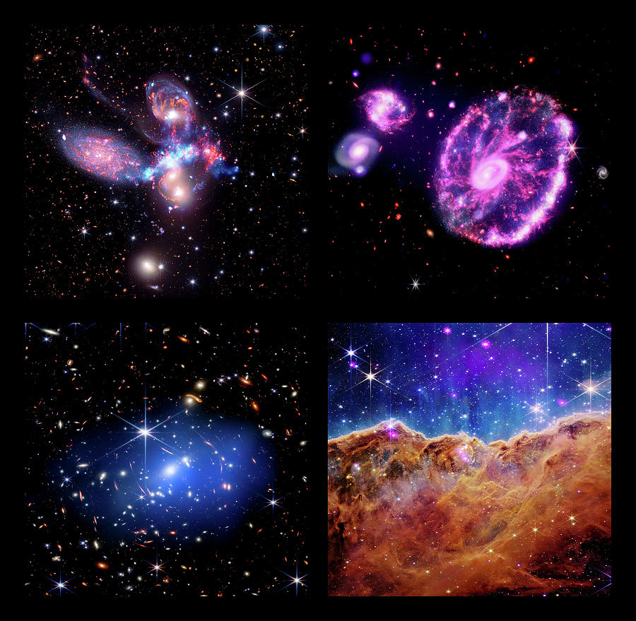 NASA's Chandra Adds Xray Vision to b Images Photograph by Eric