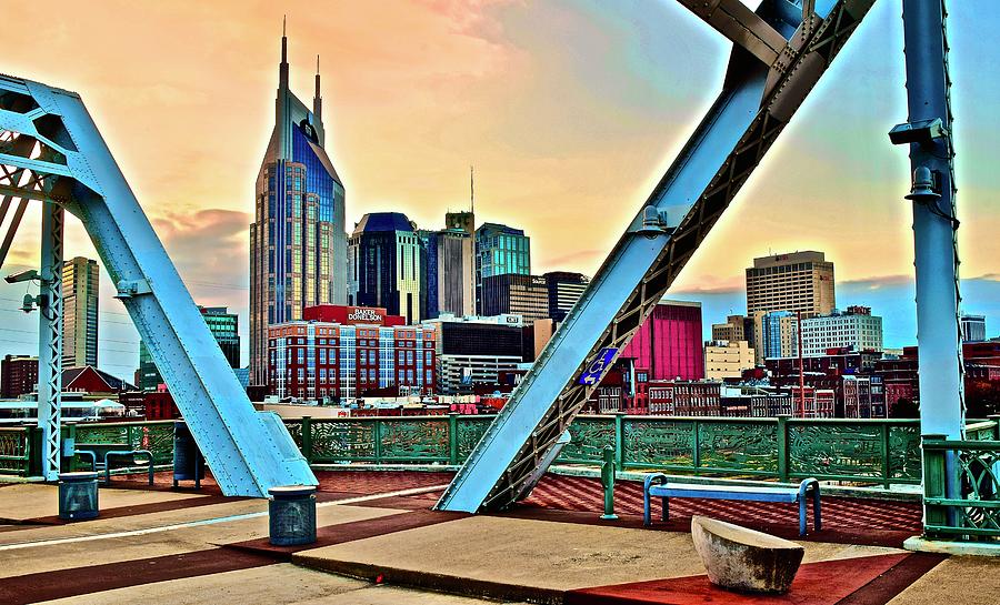 Nashville Aglow Photograph by Frozen in Time Fine Art Photography
