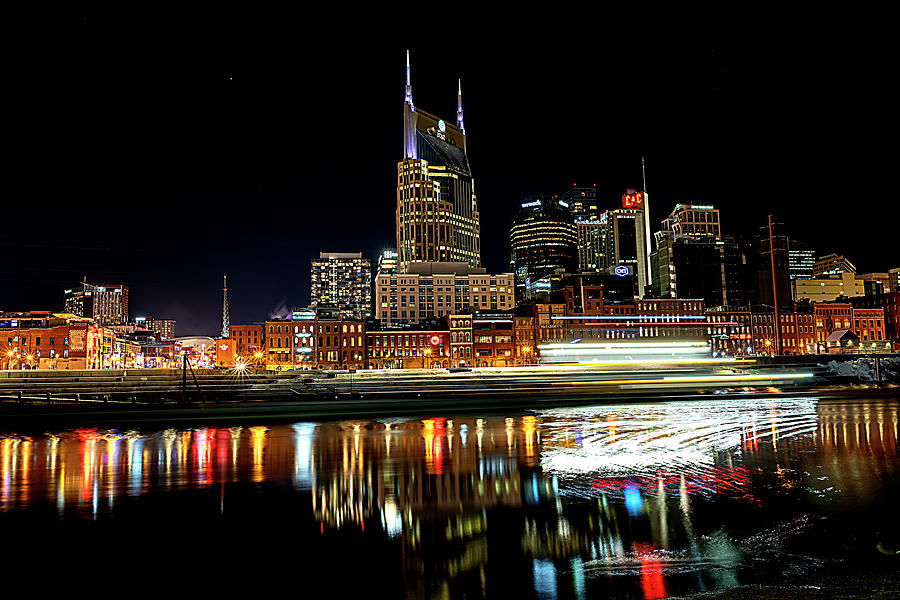 Nashville lights Photograph by Lendon - Fine Art America