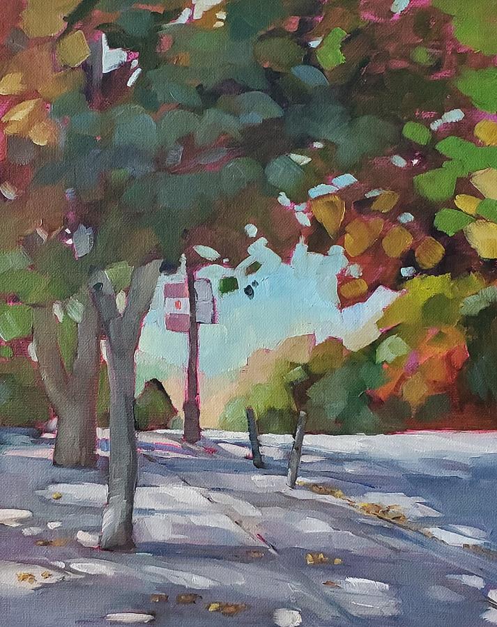 Nashville Road, Kleinberg Painting by Sheila Romard