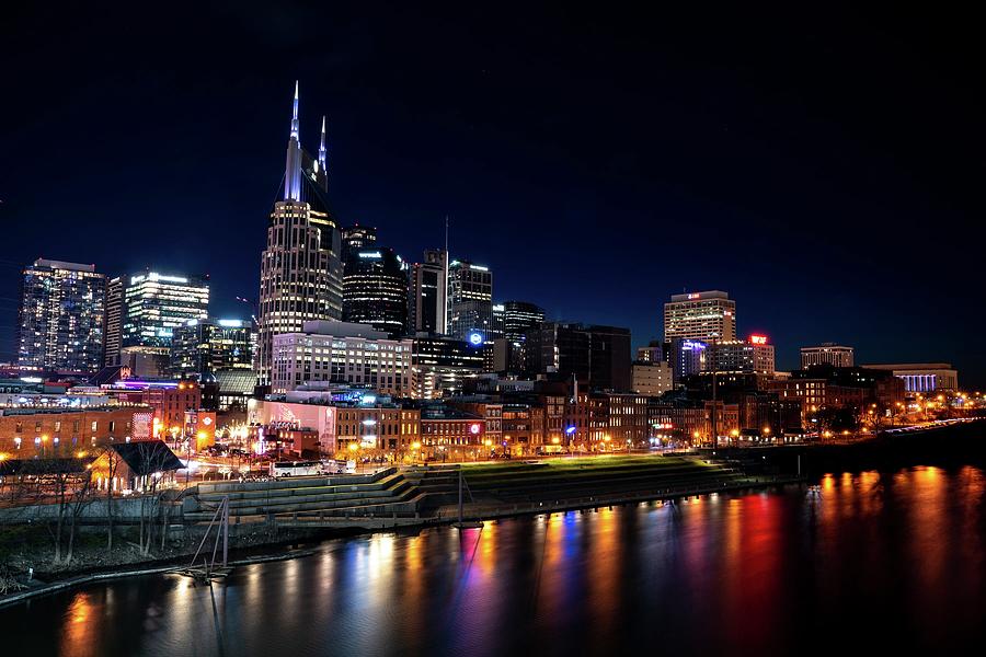 Nashville Skyline Photograph by Andrew Nelles