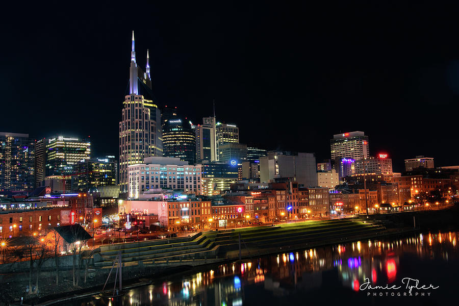 Nashville Skyline Photograph by Jamie Tyler