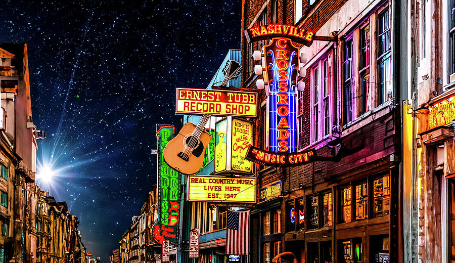 Nashville Photograph - Nashville Tennessee by Daniel B McNeill