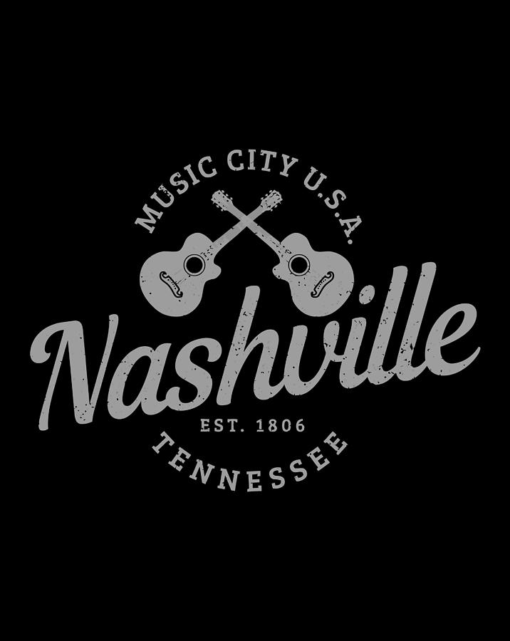 Nashville Tennessee Guitar Country Music City Souvenir Gift Gift Items ...