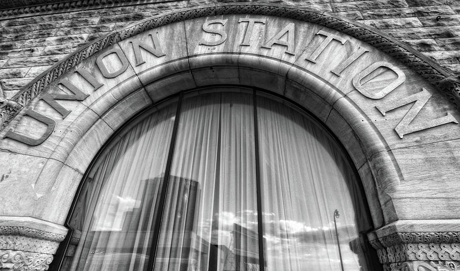 Nashville Union Station Reflection Photograph by Dan Sproul