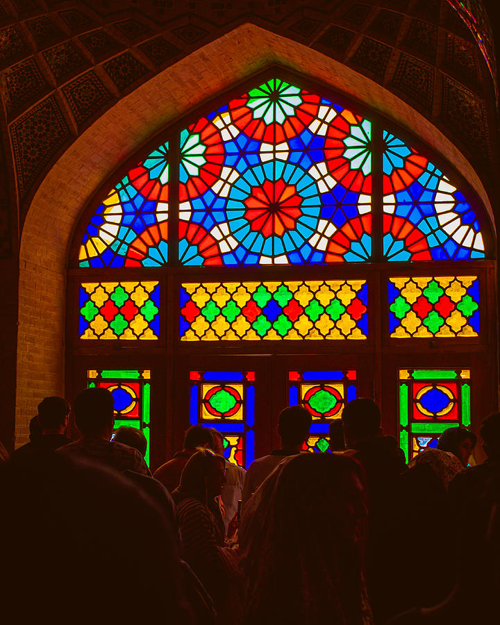 Nasir Al-mulk Mosque Glass Art by Fardin MTI | Pixels