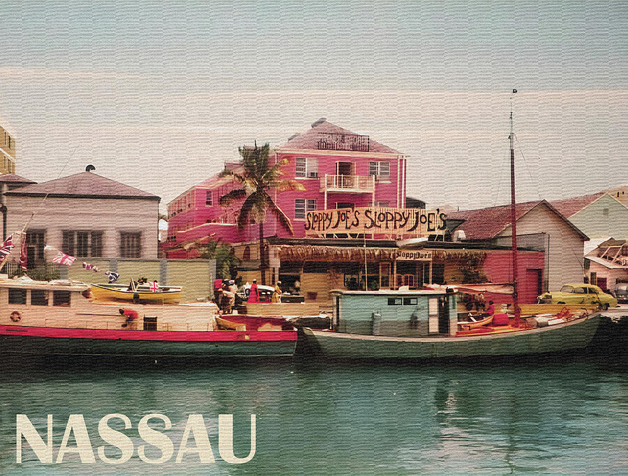 Boat Photograph - Nassau, Boats on the Port by Long Shot