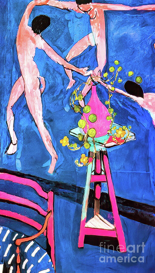 Nasturtiums With Dance II by Henri Matisse 1912 Painting by Henri Matisse