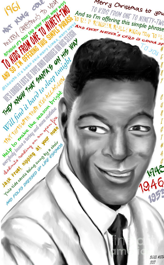 Nat King Cole Drawing by Bless Misra Fine Art America