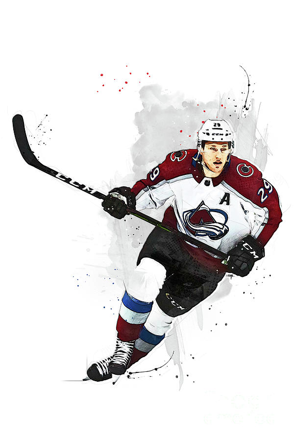 Nathan MacKinnon Digital Art by Eys Qui - Fine Art America