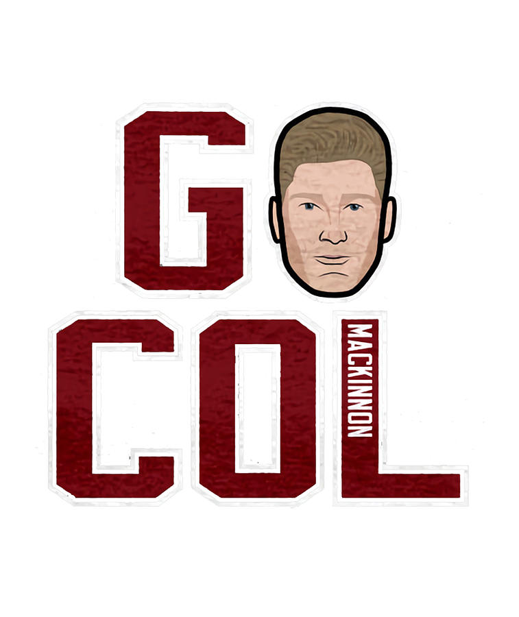 Nathan MacKinnon GO COL Digital Art by Kelvin Kent Pixels