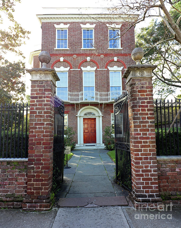 Nathaniel Russell House Charleston  9439 Photograph by Jack Schultz
