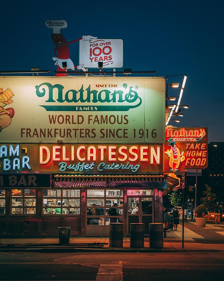 Nathans, Coney Island 03 Photograph