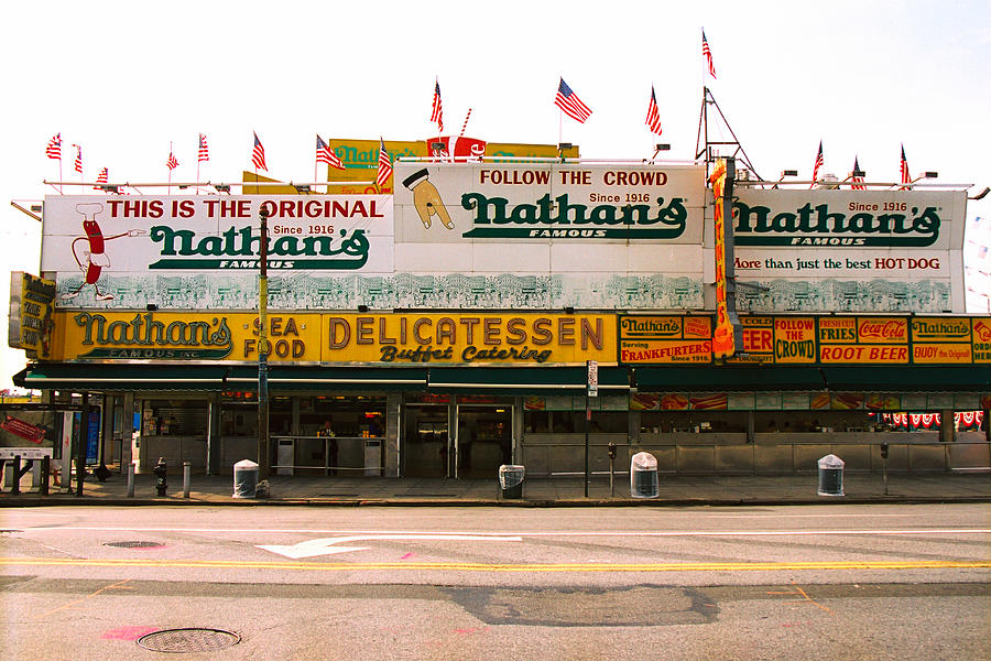 Nathans Famous Photograph by Claude Taylor