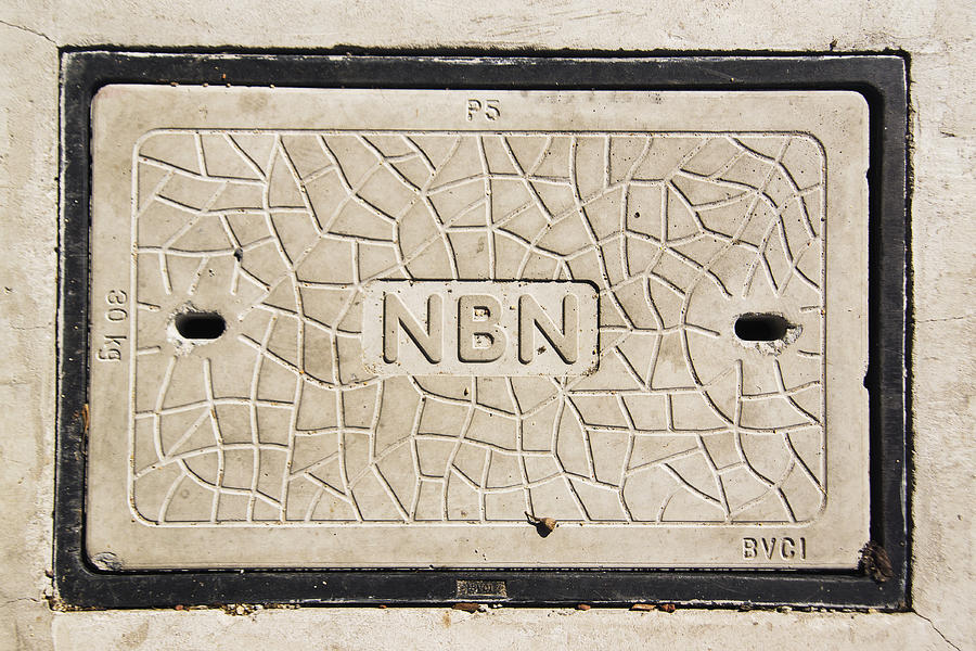 National Broadbank Network (NBN) Manhole Photograph by Kokkai Ng