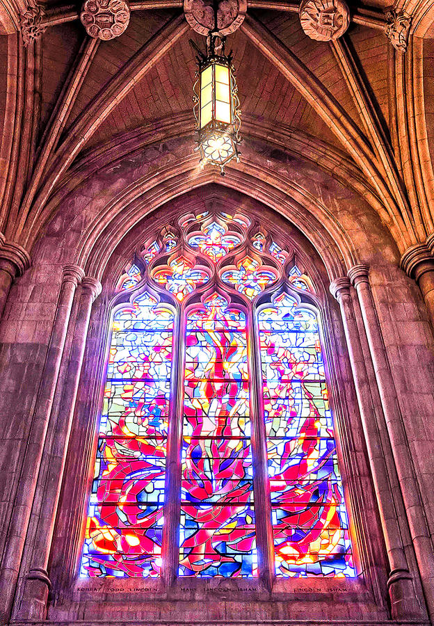stained glass windows in cathedrals