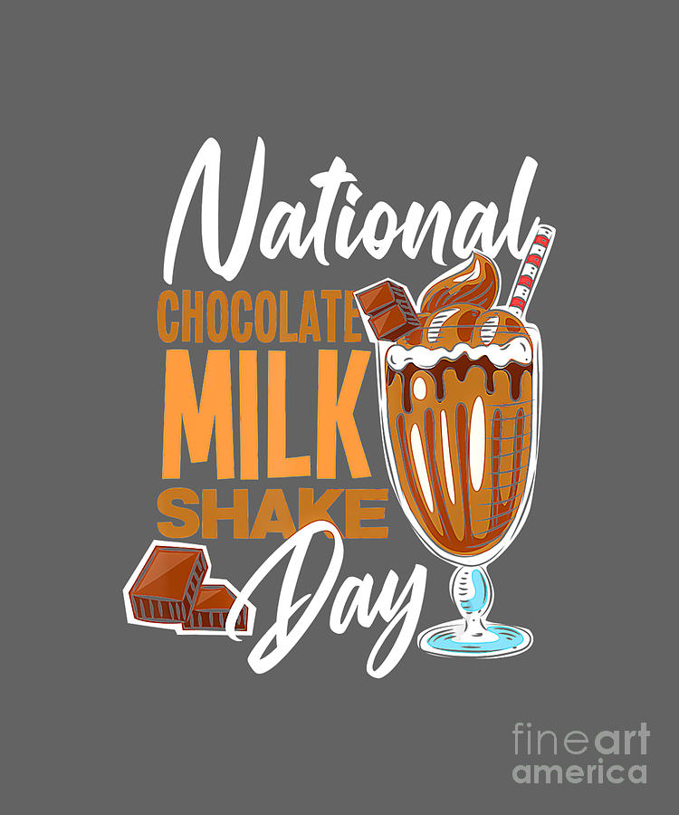 National Chocolate Milk Shake Day Tapestry Textile by Handsley Nguyen