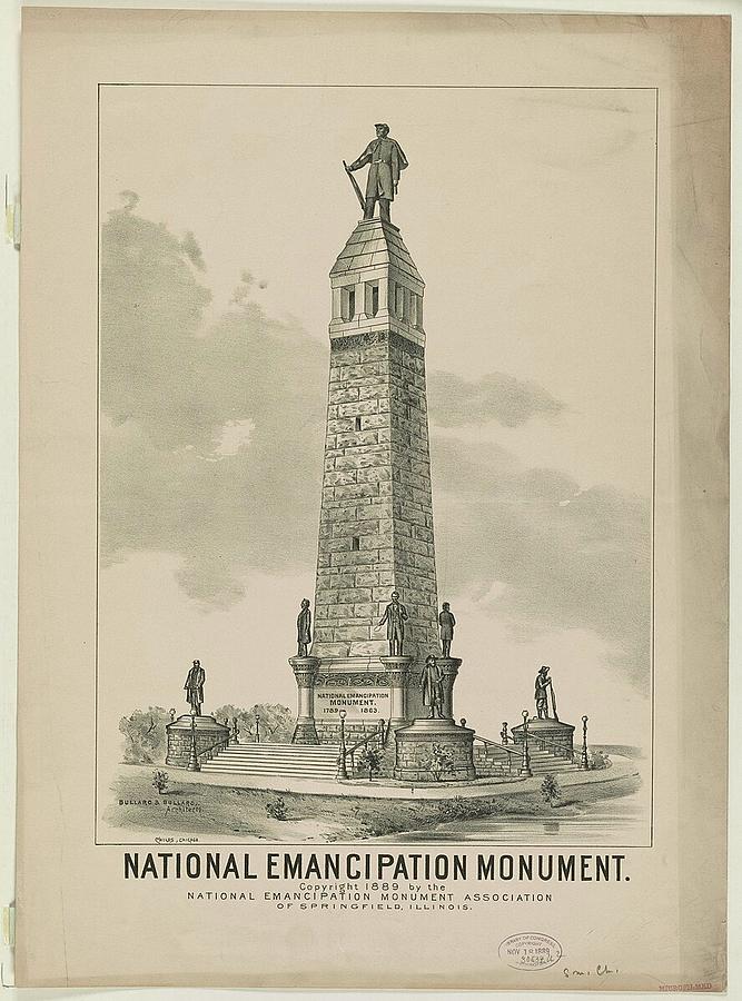 National emancipation monument Photograph by Popular Art
