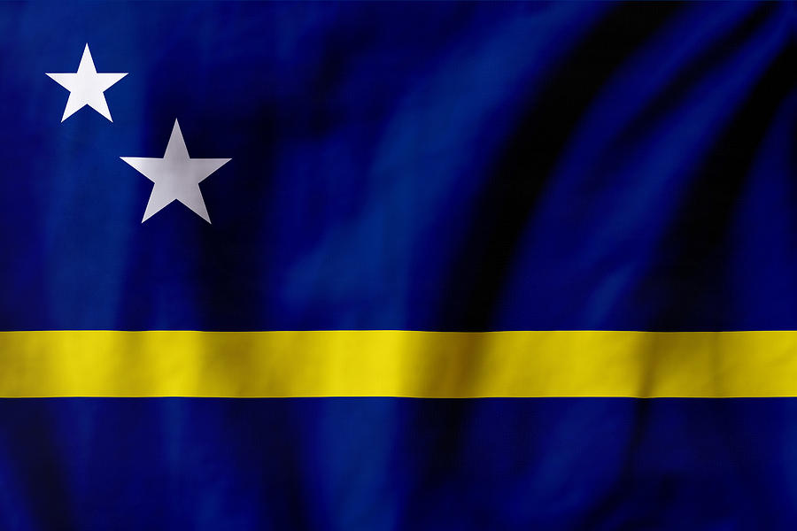 National flag of Curacao Photograph by Jarno Verdonk - Fine Art America