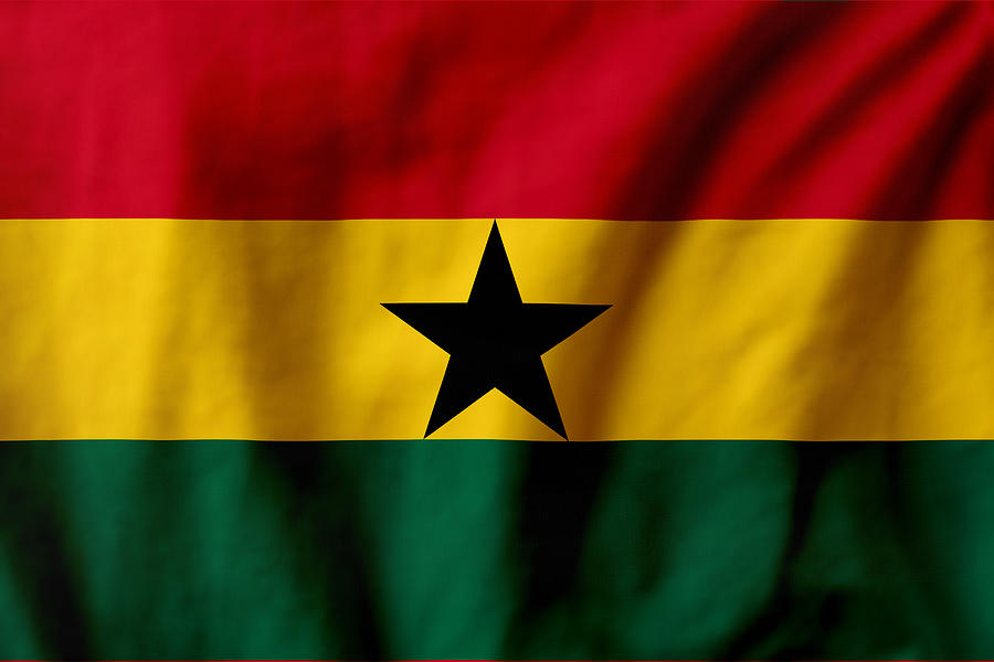 National flag of Ghana Photograph by Jarno Verdonk - Fine Art America