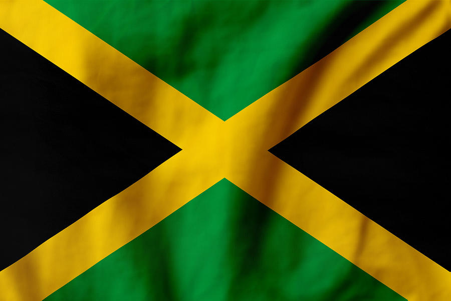 National flag of Jamaica Photograph by Jarno Verdonk | Pixels