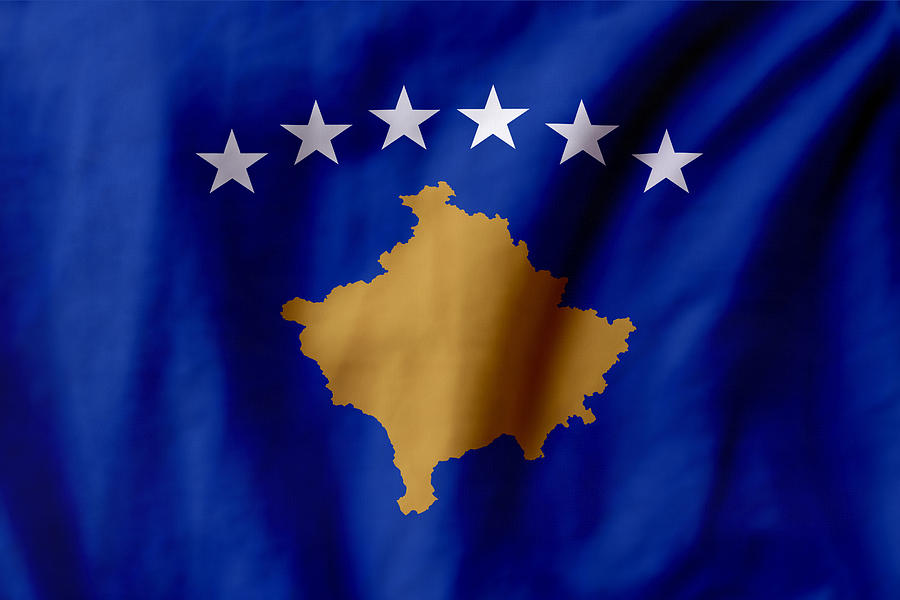 National flag of Kosovo Photograph by Jarno Verdonk - Pixels