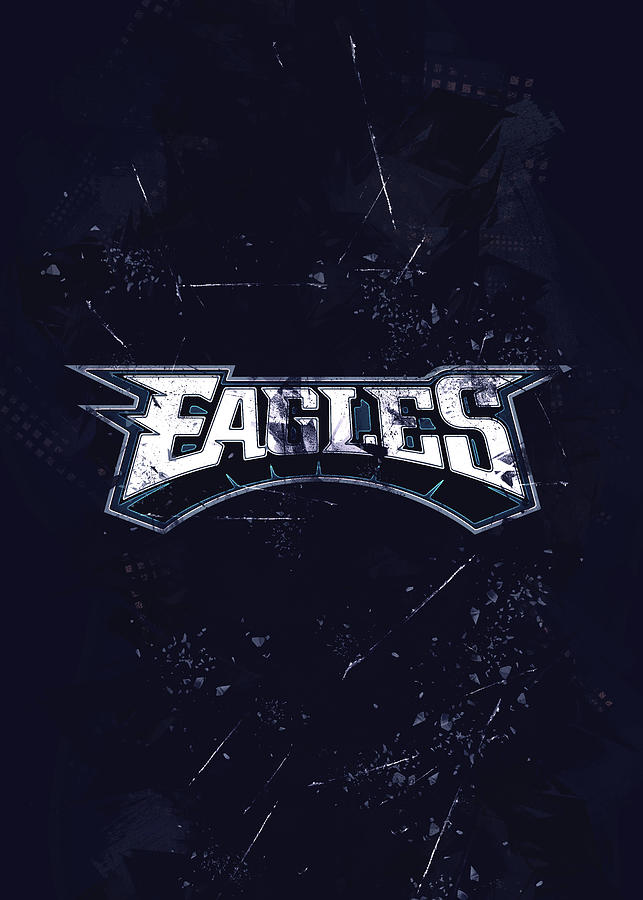 Philadelphia Eagles Nation Football Art by Leith Huber