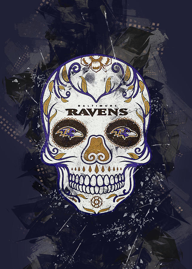 National Football League Baltimore Ravens Art by Leith Huber