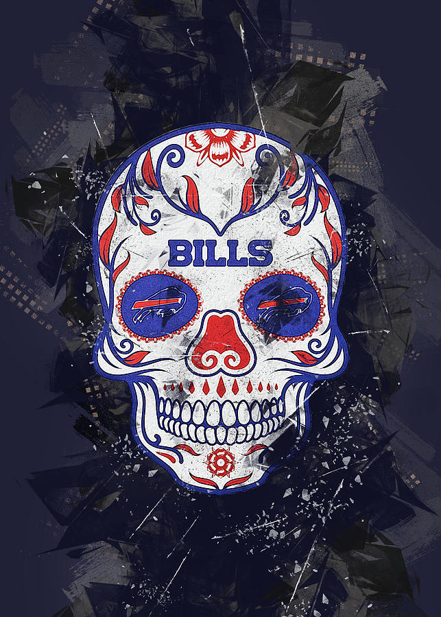 Buffalo Bills National Football Drawing by Leith Huber - Fine Art