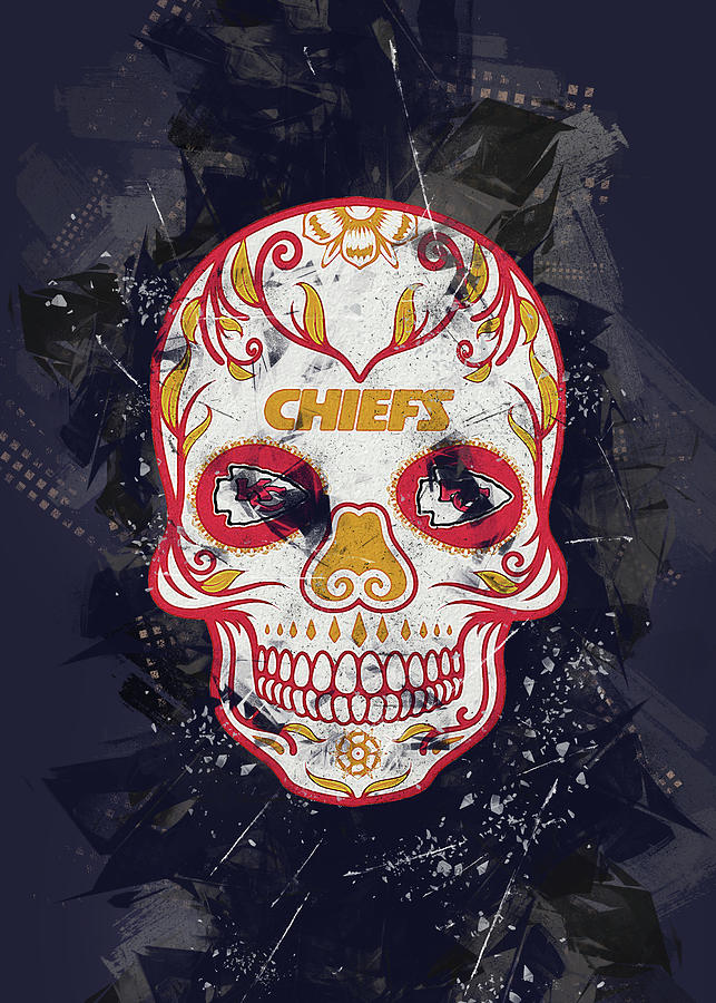 kansas city chiefs skull