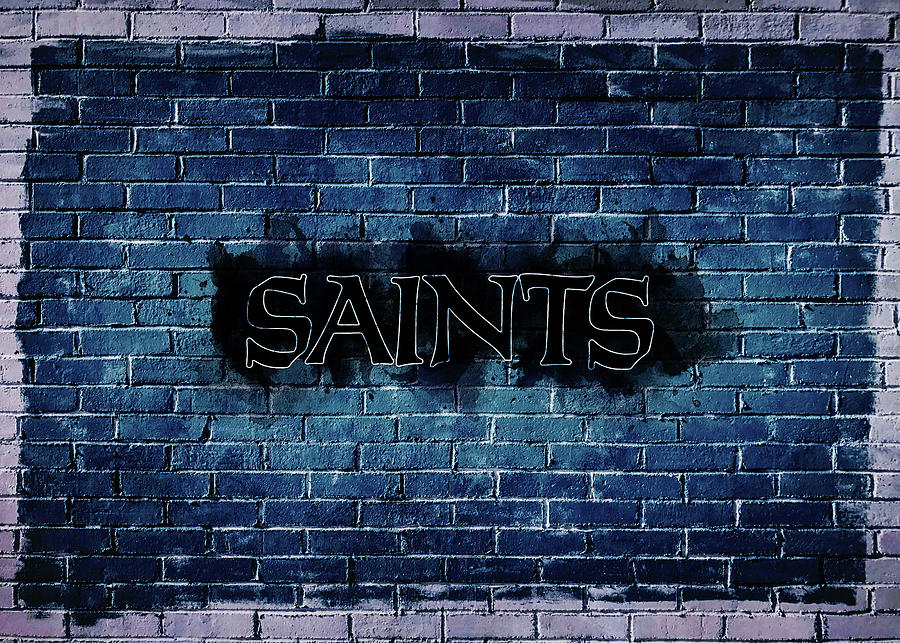 Football Football New Orleans Saints Drawing by Leith Huber - Pixels