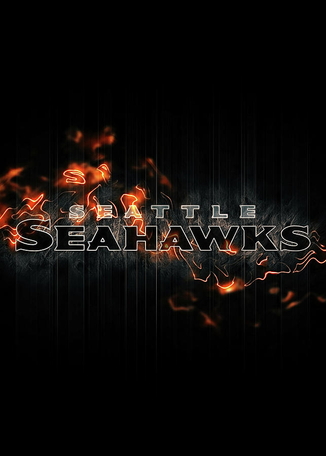 Seattle Seahawks Nation Football Art by Leith Huber