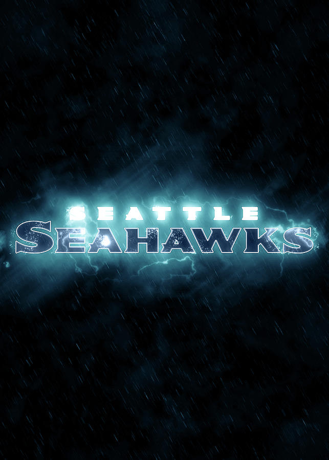 Seattle Seahawks Nation Football Art by Leith Huber