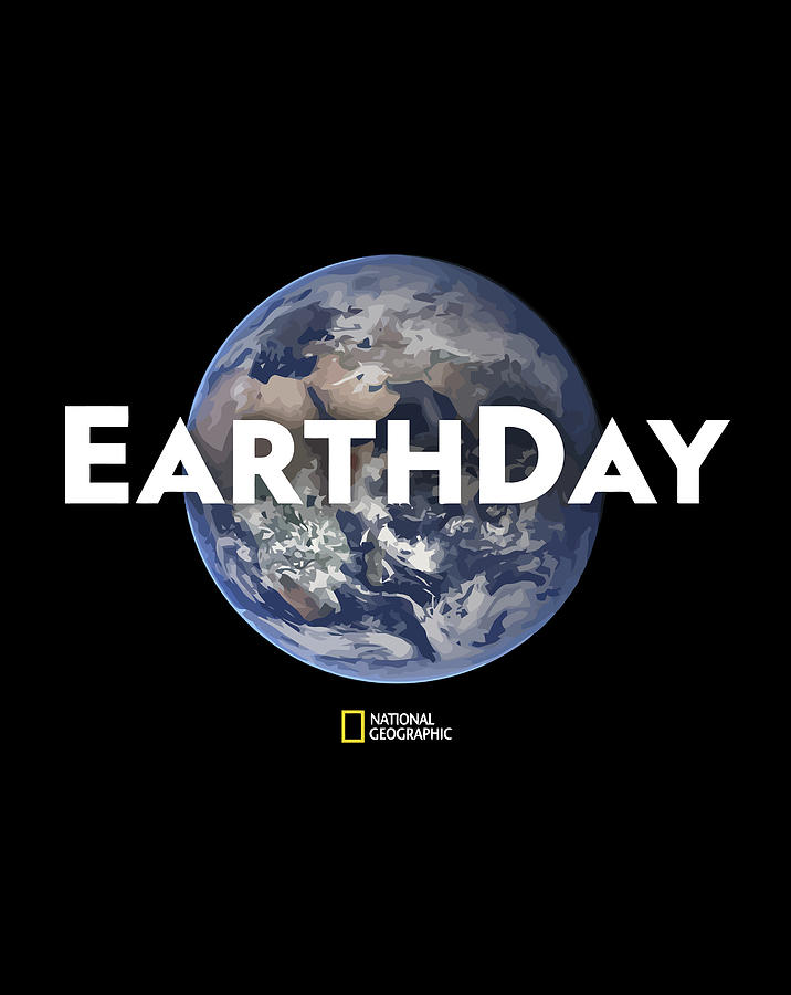 National Geographic Earth Day Globe Logo Digital Art by Jessika Bosch